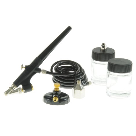 Väriruiskupistooli Rexxer RH-04-103 + tarvikkeet