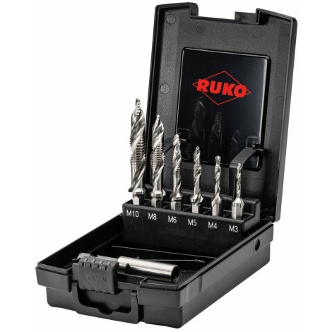 Kierretappi  Ruko ULTIMATECUT; HSS; Runa TEC; M3-M10; 7  kpl. + Veitsimagneetti