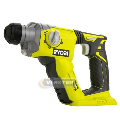 Poravasara Ryobi R18SDS-0; SDS-plus 18 V; 1,3 J  (ilman akkua ja laturia)