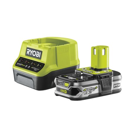 Tarvikesarja Ryobi RC18120-115; 18 V; 1x1,5 Ah akku + laturi
