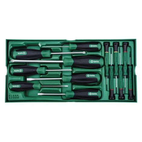 Ruuvimeisselisetti Sata S09913; 13 kpl.