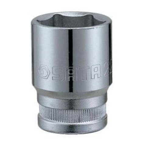 Kuusiohylsy Sata S12302; 3/8''; 7 mm