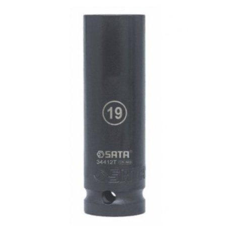 Voimahylsy Sata S34412T; 1/2''; 19 mm; jatkettu