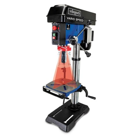 Pylväsporakone Scheppach DP18 Vario; 550 W