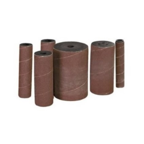 Hiomakartio Scheppach 13/19/26/38/51/76 mm; K240; 18 kpl.