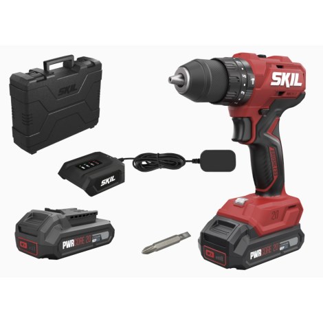 Iskupora / ruuvinväännin Skil 3021 HB; 20 V; 2x2,0 Ah akku
