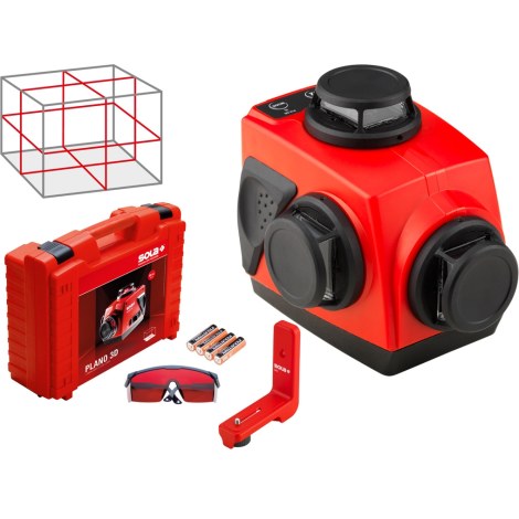 Linjalaser Sola Plano 3D