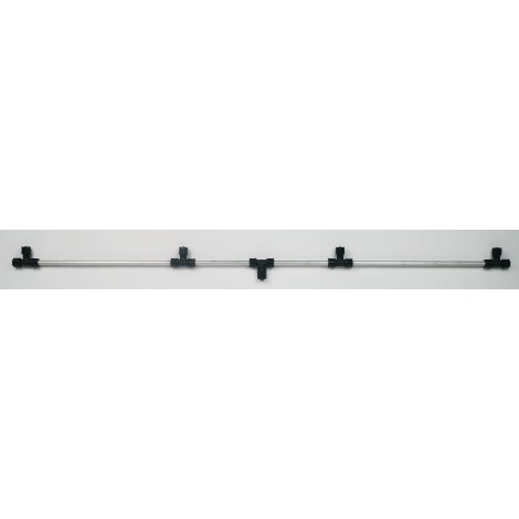 Alumiininen 4 suutin ruiskuputki Solo, 120 cm