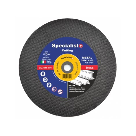 Hiova katkaisulaikka Specialist; 300x2,8 mm metalille