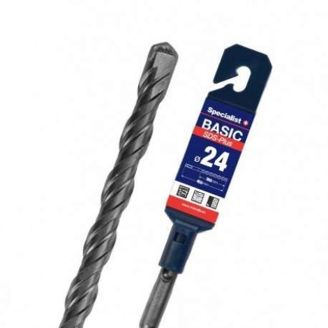 Betoniporanterä Specialist; 24x360x400 mm; SDS-plus