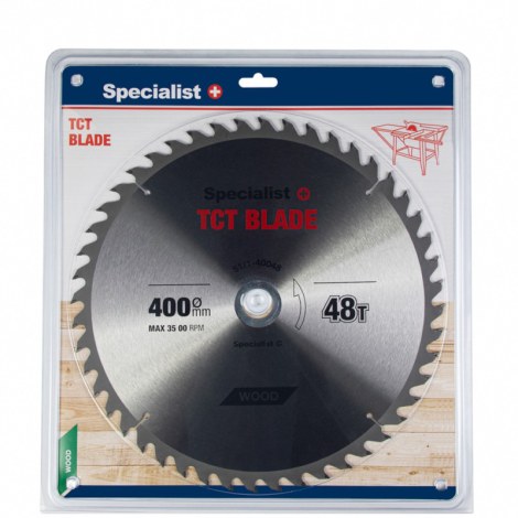 Katkaisuterä puulle Specialist Wood; 400x2,2x50 mm; Z48
