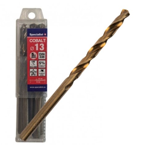 Metalliporanterä Specialist Cobalt; 13x151 mm; 5 kpl.