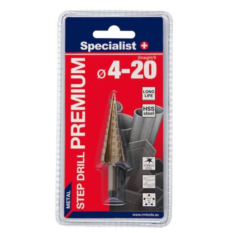 Porrasporanterä Specialist Premium; 4-20 mm