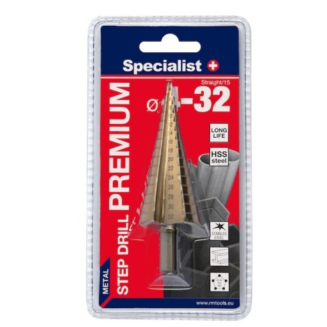 Porrasporanterä Specialist Premium; 4-32 mm