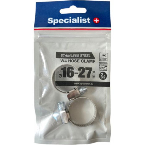 Kiinnitysrengas Specialist 81/7-027; 16-27 mm; 2 kpl.