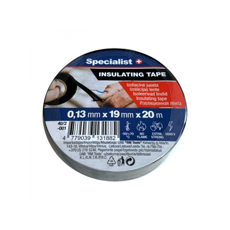 Eristysteippi Specialist 40/2-003; 0,13x19 mm; 20 m
