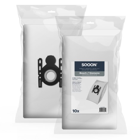 Kangaspölypussi SQOON 42025; Bosch/Siemens G-All 3-D; 10 kpl.