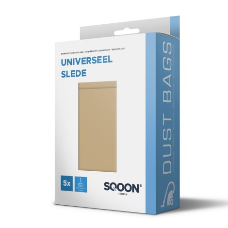Paperipussit pölynimurille SQOON 62147-5; Universal Sledge; 5 kpl.
