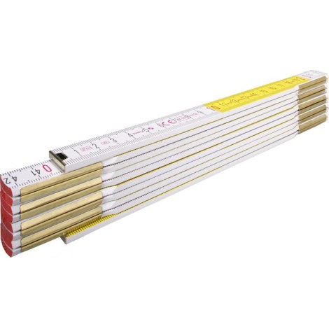 Puinen taitettava viivain Stabila 617/11; 3 m