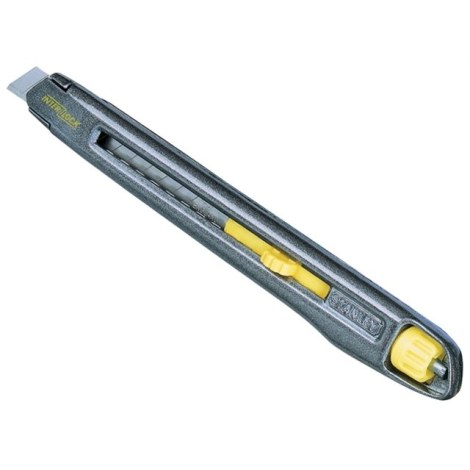 Veitsi, vaihdettavat terät Stanley; 9 mm