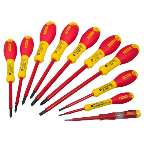 Ruuvimeisselisetti Stanley; 10 kpl.