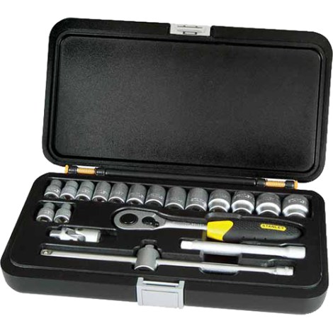 Hylsysarja  Stanley EXPERT; 20 kpl.