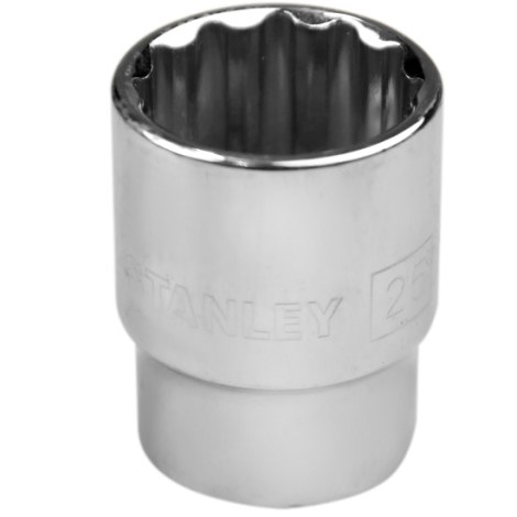 Kuusiohylsy Stanley; 25 mm