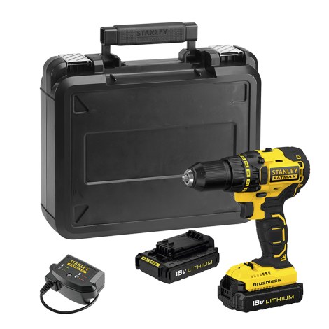 Pora/ruuvinväännin Stanley FMC608C2K; 18 V; 2x1,3 Ah akku