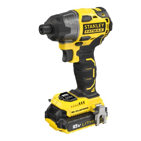 Iskumutterinväännin Stanley FMC647D2; 18 V; 2x2,0 Ah akku