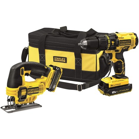 Työkalusarja Stanley FMCK473D2BC-QW (FMC626 + FMC650); 18 V; 2x2,0 Ah akku