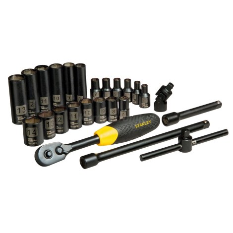 Hylsysarja  Stanley FMHT0-73924; 1/4''; 25 kpl.