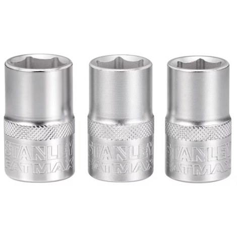Kuusiohylsysarja Stanley FMMT17093-0; 1/2'; 14-16 mm; 3 kpl.