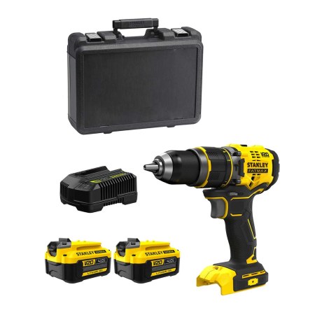 Iskupora / ruuvinväännin Stanley SFMCD721M2K-QW; 18 V; 2x4,0 Ah akku