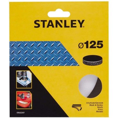 Hiomatyyny epäkeskohiomakoneelle Stanley STA32247-XJ; 125 mm