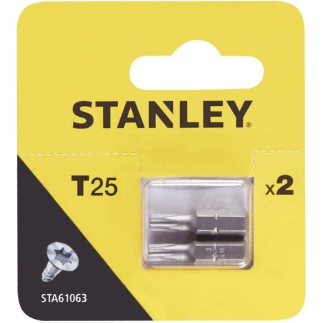 Urakärki Stanley STA61063-XJ; T25; 2 kpl.