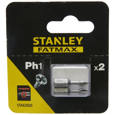 Urakärki Stanley STA62020-XJ; PH1; 25 mm; 2 kpl.