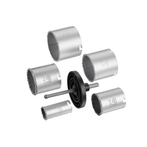 Reikäsahasarja Stanley STA81167-XJ; 33-83 mm + Kohdistusporaterä