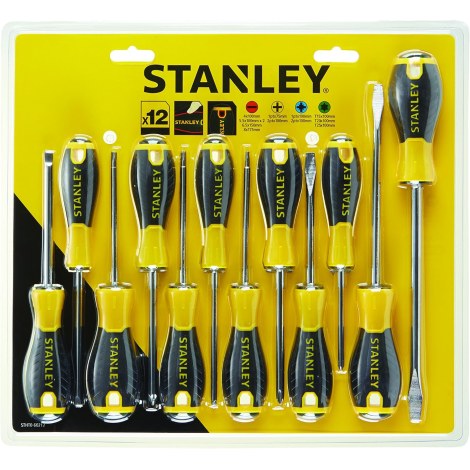 Ruuvimeisselisetti Stanley STHT0-60212; 12 kpl.