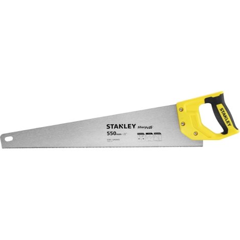 Käsisaha Stanley SharpCut; 550 mm; puulle