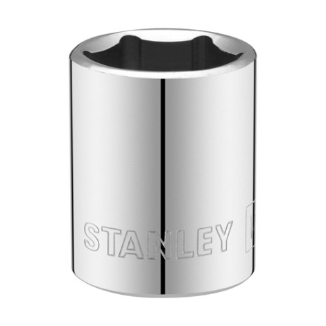 Kuusiohylsy Stanley STMT86313-0; 3/8''; 18 mm