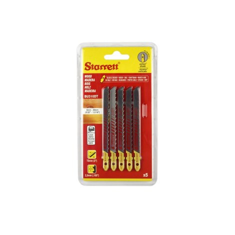 Pistosahanterä Starrett BU310DT; 5 kpl.
