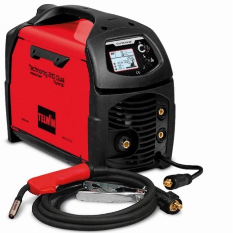 Invertterihitsauskone Telwin Technomig 210 Dual Synergic; MIG
