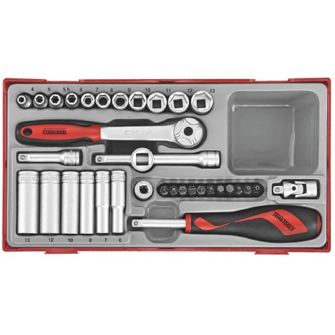 Hylsysarja  Teng Tools TT1435; 35 kpl.