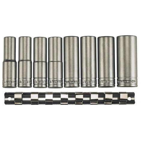 Kuusiohylsysarja Teng Tools M1208-6; 1/2''; 8 kpl.