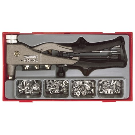 Niittipistooli Teng Tools TTNR81; 81 kpl.