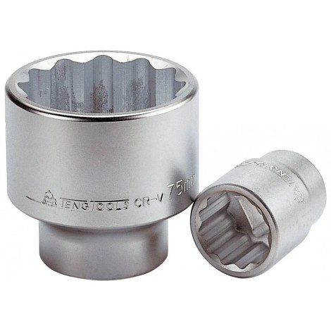 Kuusiohylsy Teng Tools M110565; 1''; 65 mm