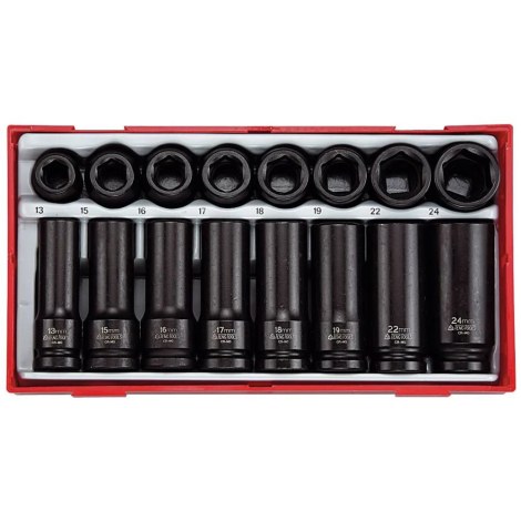 Voimahylsylajitelma Teng Tools TT9120DN; 1/2''; 16 kpl.