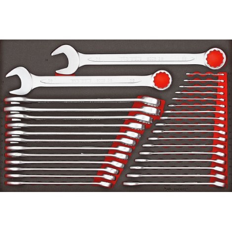 Kiintoavainsarja Teng Tools TTESP31; EVA; 31 kpl.
