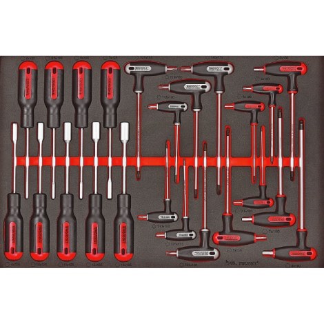 Minikoon mac-tarvikesarjat Teng Tools TTEX23; EVA; 23 kpl.