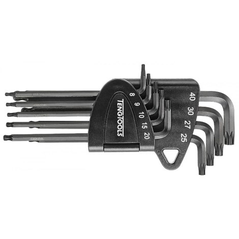 Yhdistelmäavainsarja Teng Tools 1499TX; TX8-TX40; 9 kpl.